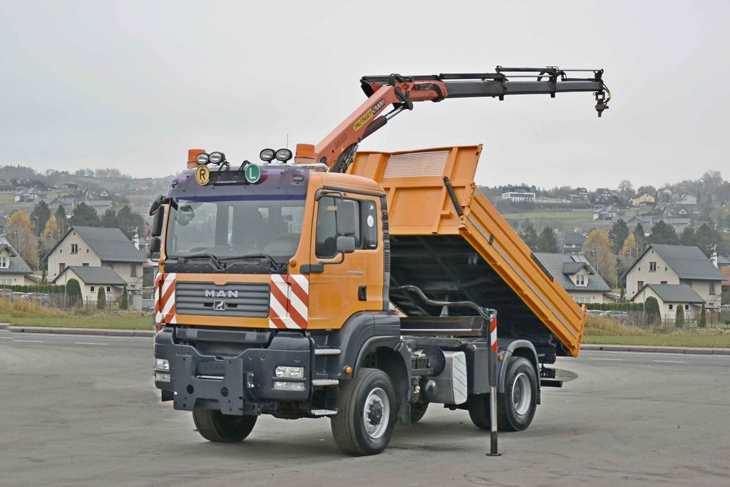MAN TGA 18.360 * PK 10501 + FUNK *4x4 MAN TGA 18.360 * PK 10501 + FUNK *4x4 - Самоскид вантажівка, Вантажівка з маніпулятором: фото 2 MAN TGA 18.360 * PK 10501 + FUNK *4x4 MAN TGA 18.360 * PK 10501 + FUNK *4x4 - Самоскид вантажівка, Вантажівка з маніпулятором: фото 2