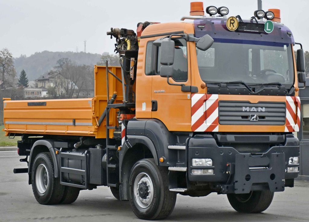 MAN TGA 18.360 * PK 10501 + FUNK *4x4 - Самоскид вантажівка, Вантажівка з маніпулятором: фото 4 MAN TGA 18.360 * PK 10501 + FUNK *4x4 - Самоскид вантажівка, Вантажівка з маніпулятором: фото 4