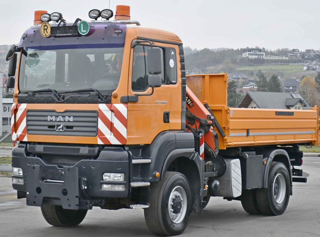 MAN TGA 18.360 * PK 10501 + FUNK *4x4 - Вантажівка з маніпулятором, Самоскид вантажівка: фото 5 MAN TGA 18.360 * PK 10501 + FUNK *4x4 - Вантажівка з маніпулятором, Самоскид вантажівка: фото 5
