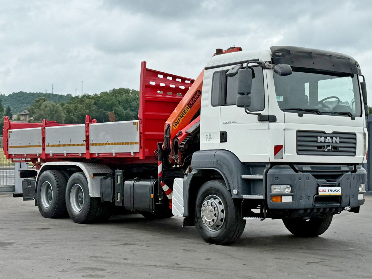 MAN TGA 26.400 * KIPPER 6,00m + PK 15500 * 6x4 * TOP - Самоскид вантажівка, Вантажівка з маніпулятором: фото 3 MAN TGA 26.400 * KIPPER 6,00m + PK 15500 * 6x4 * TOP - Самоскид вантажівка, Вантажівка з маніпулятором: фото 3