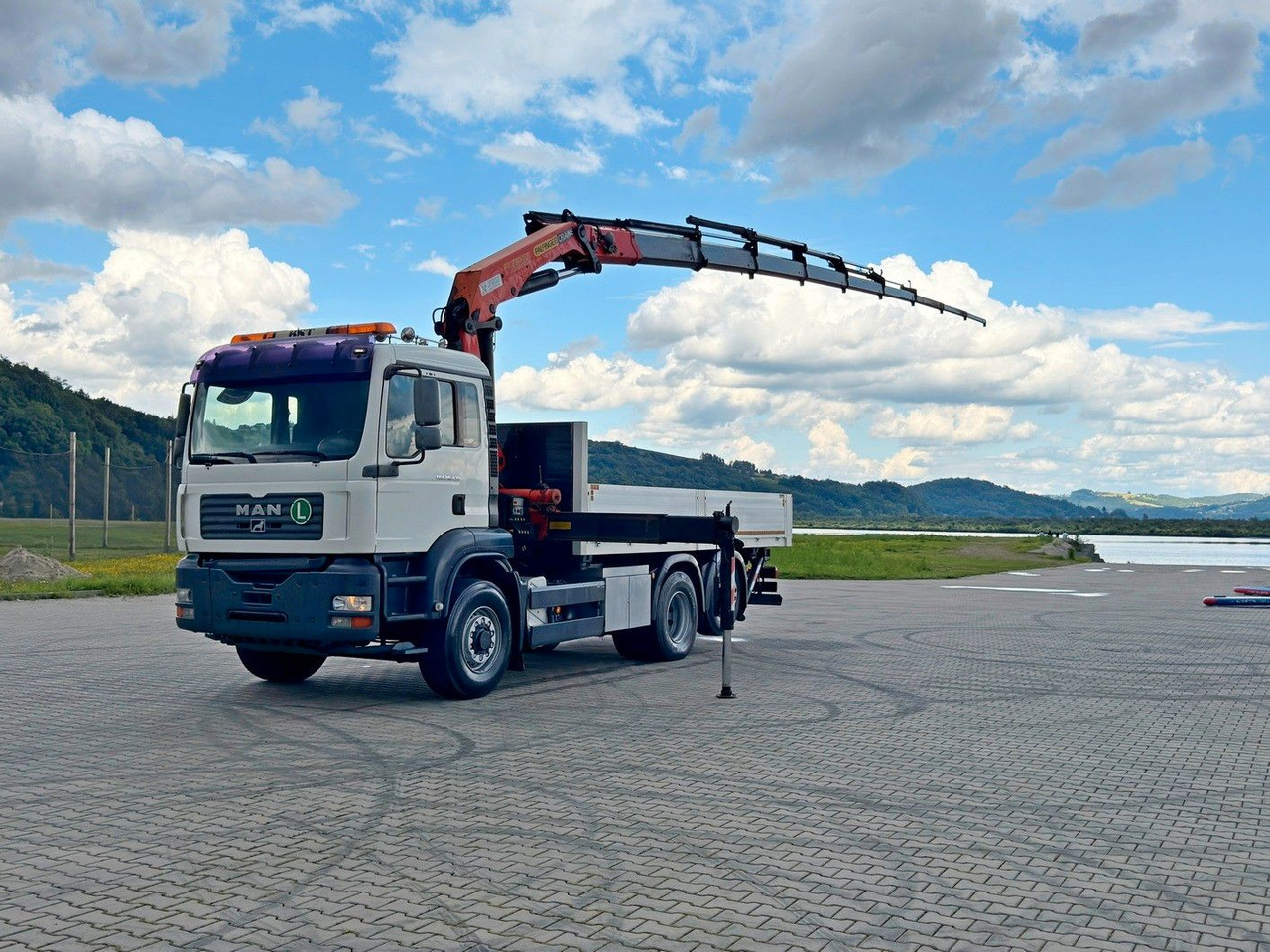 MAN TGA 26.430 Pritsche 5,50m + KRAN+ FUNK/6-4H2 MAN TGA 26.430 * PK 23002 + FUNK/6-4H2 - Вантажівка з маніпулятором: фото 2 MAN TGA 26.430 Pritsche 5,50m + KRAN+ FUNK/6-4H2 MAN TGA 26.430 * PK 23002 + FUNK/6-4H2 - Вантажівка з маніпулятором: фото 2