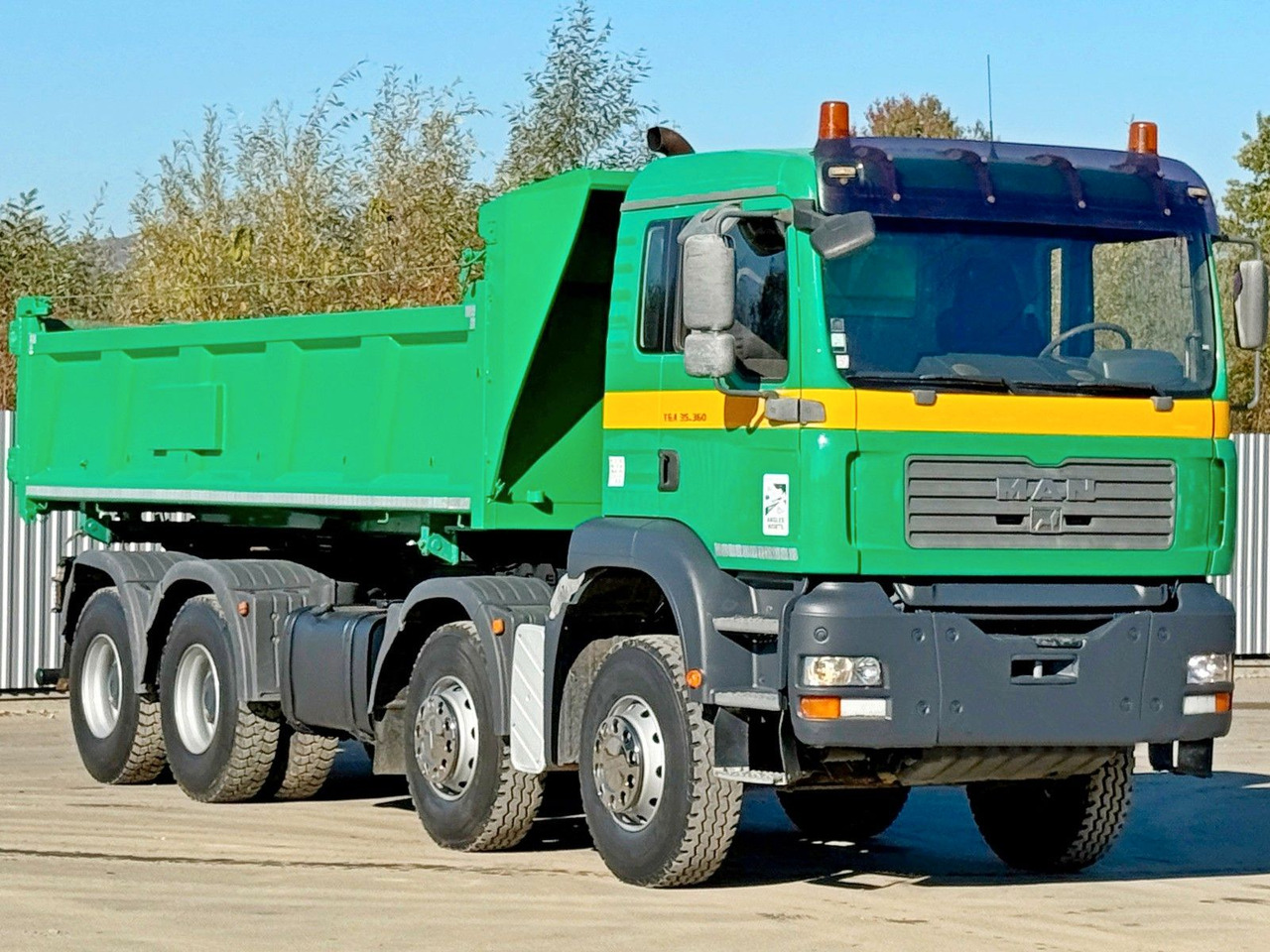 MAN TGA 35.360 * KIPPER 6,10 m + BORDMATIC / 8x4*TOP - Самоскид вантажівка, Вантажівка з маніпулятором: фото 3 MAN TGA 35.360 * KIPPER 6,10 m + BORDMATIC / 8x4*TOP - Самоскид вантажівка, Вантажівка з маніпулятором: фото 3