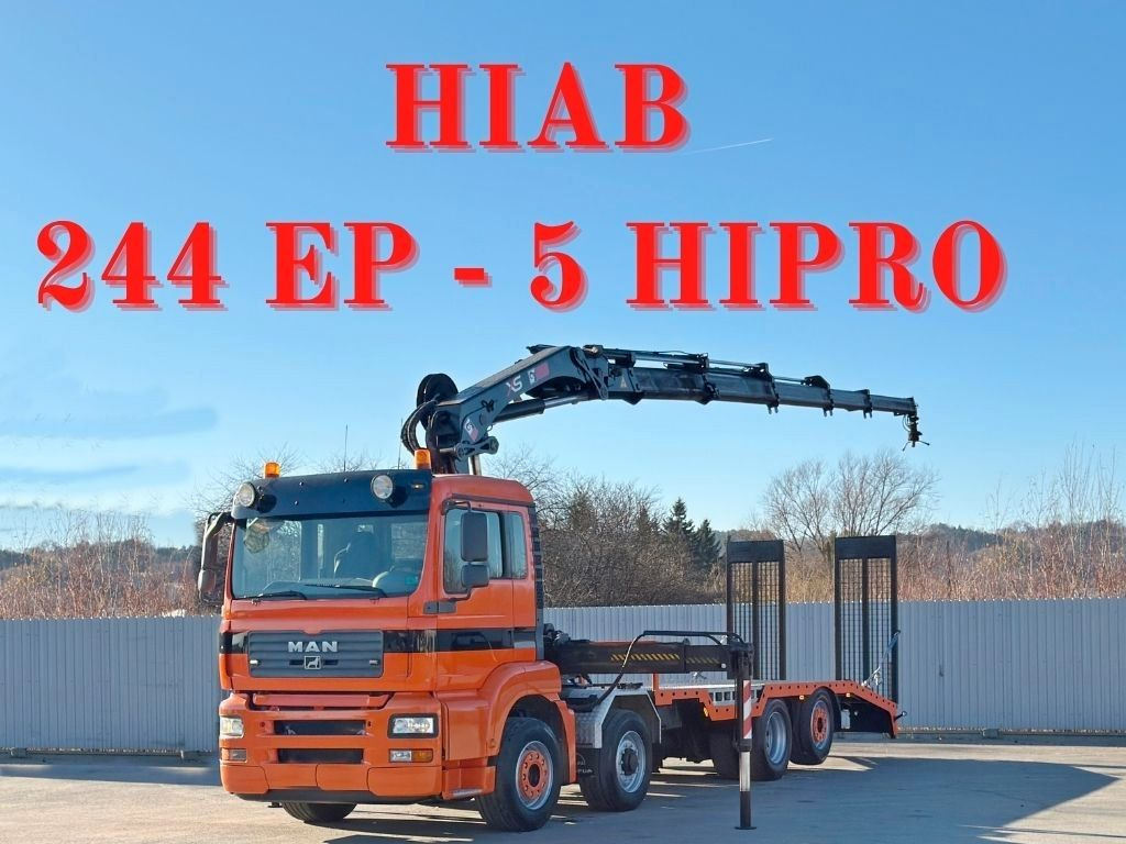 MAN TGA 35.480 / HIAB 244 EP - 5 HIPRO - Вантажівка з маніпулятором: фото 1 MAN TGA 35.480 / HIAB 244 EP - 5 HIPRO - Вантажівка з маніпулятором: фото 1