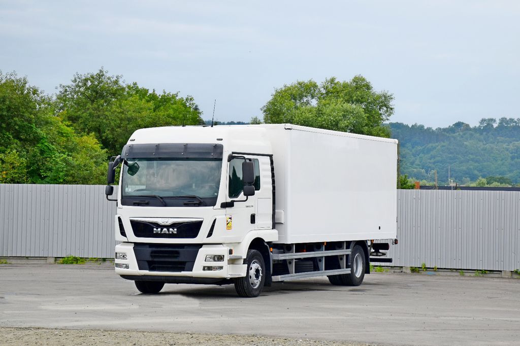 MAN TGM 12.290* KOFFER 6,00 m * TOPZUSTAND - Вантажівка з закритим кузовом: фото 1 MAN TGM 12.290* KOFFER 6,00 m * TOPZUSTAND - Вантажівка з закритим кузовом: фото 1