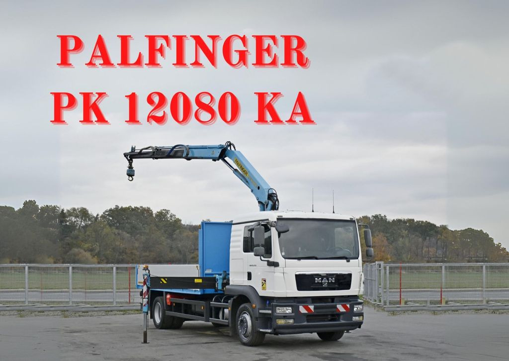MAN TGM 18.250* PRITSCHE 4,80m* PK 12080 KA/FUNK*TOP - Вантажівка з маніпулятором, Бортова вантажівка/ Платформа: фото 1 MAN TGM 18.250* PRITSCHE 4,80m* PK 12080 KA/FUNK*TOP - Вантажівка з маніпулятором, Бортова вантажівка/ Платформа: фото 1