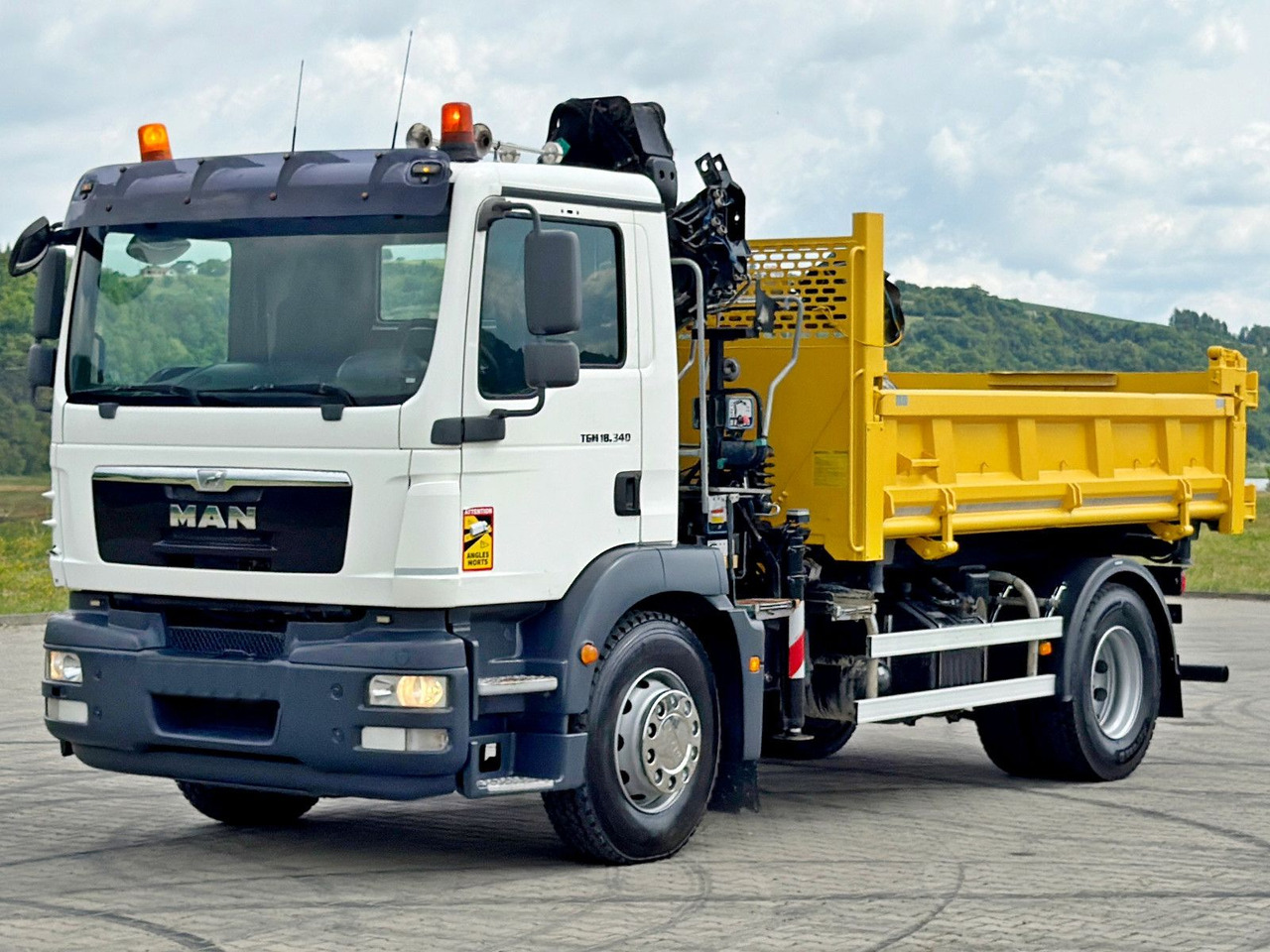 MAN TGM 18.340* KIPPER 4,05m*HIAB 111 B-2 HIDUO/FUNK - Самоскид вантажівка, Вантажівка з маніпулятором: фото 5 MAN TGM 18.340* KIPPER 4,05m*HIAB 111 B-2 HIDUO/FUNK - Самоскид вантажівка, Вантажівка з маніпулятором: фото 5