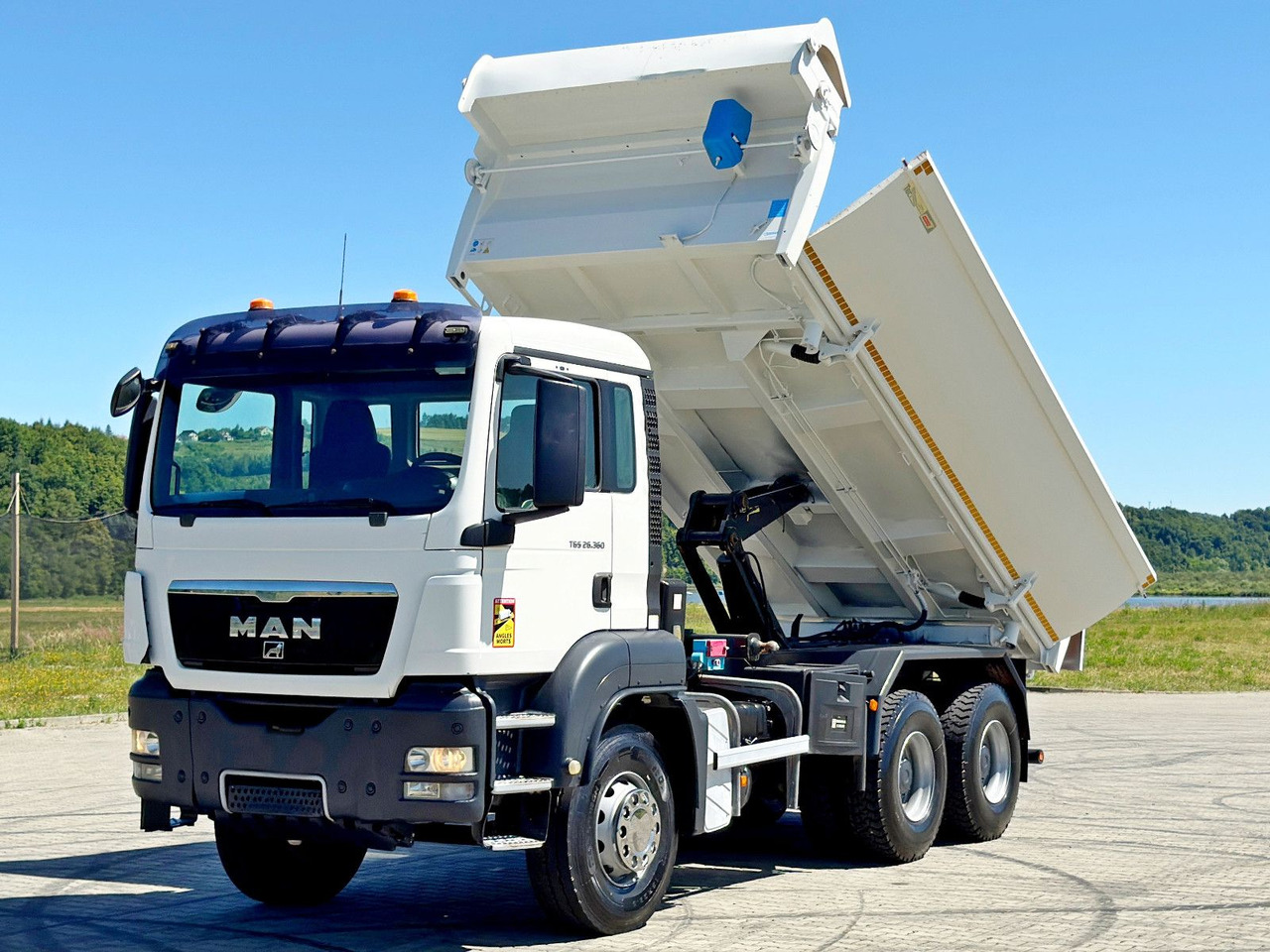 MAN TGS 26.360 Kipper 5,20 m + BORDMATIC / 6x4 - Самоскид вантажівка, Вантажівка з маніпулятором: фото 3 MAN TGS 26.360 Kipper 5,20 m + BORDMATIC / 6x4 - Самоскид вантажівка, Вантажівка з маніпулятором: фото 3