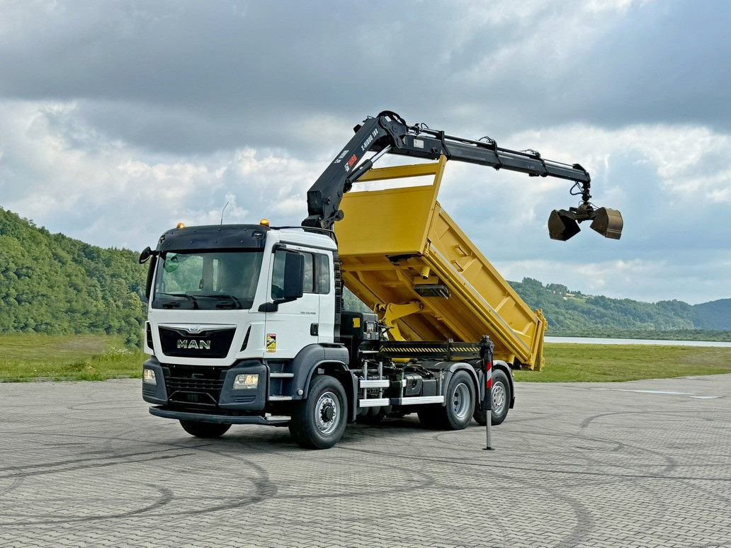 MAN TGS 26.400 * HIAB X-HIDUO 188 E-3 + FUNK * 6x4 - Вантажівка з маніпулятором: фото 2 MAN TGS 26.400 * HIAB X-HIDUO 188 E-3 + FUNK * 6x4 - Вантажівка з маніпулятором: фото 2
