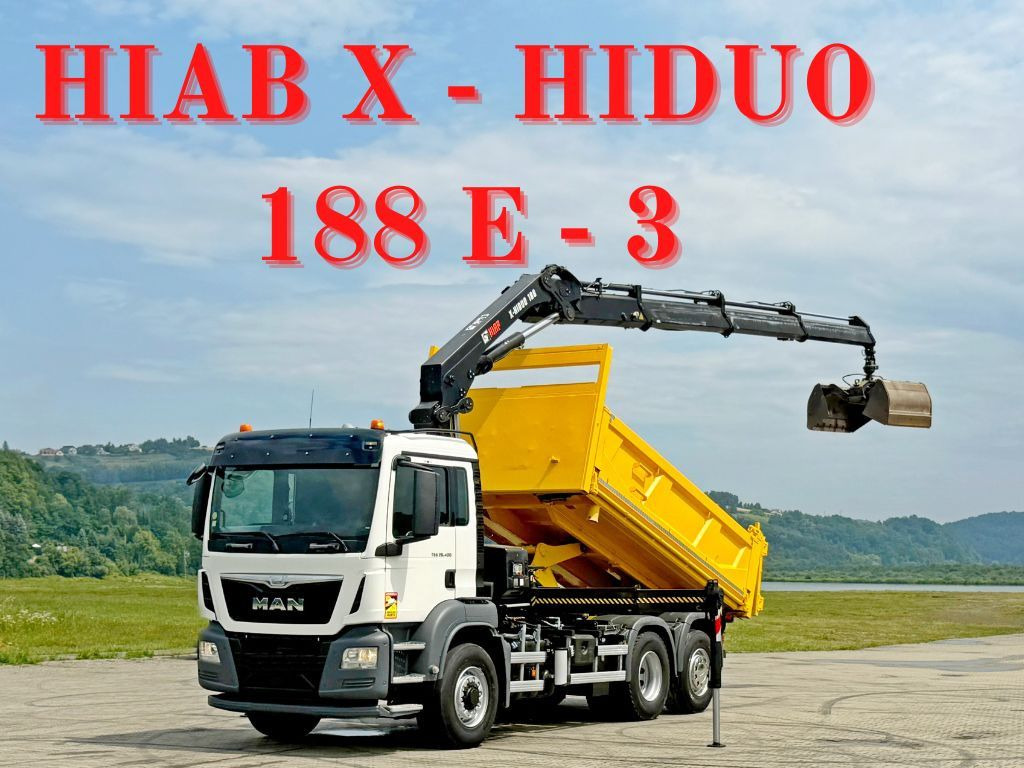 MAN TGS 26.400 * HIAB X-HIDUO 188 E-3 + FUNK * 6x4 - Вантажівка з маніпулятором: фото 1 MAN TGS 26.400 * HIAB X-HIDUO 188 E-3 + FUNK * 6x4 - Вантажівка з маніпулятором: фото 1