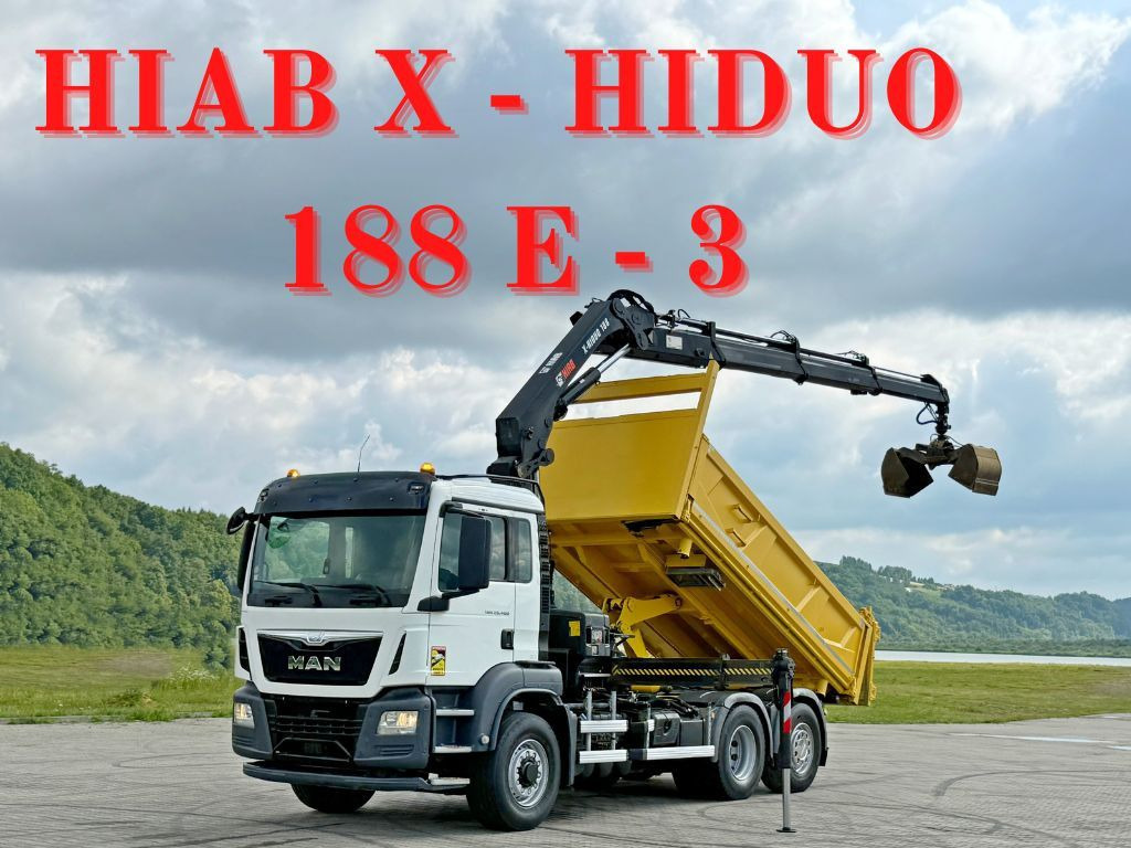 MAN TGS 26.400 * HIAB X-HIDUO 188 E-3 + FUNK * 6x4 - Вантажівка з маніпулятором: фото 1 MAN TGS 26.400 * HIAB X-HIDUO 188 E-3 + FUNK * 6x4 - Вантажівка з маніпулятором: фото 1