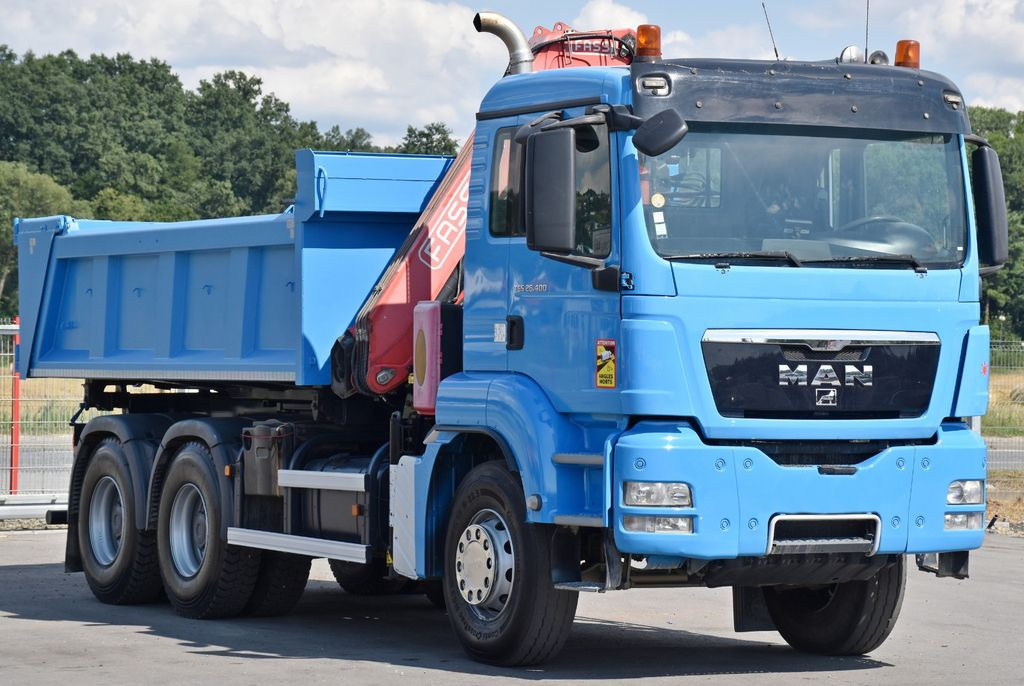 MAN TGS 26.400 Kipper 4,60m*PK F130A.22 + FUNK/6x4 - Самоскид вантажівка, Вантажівка з маніпулятором: фото 4 MAN TGS 26.400 Kipper 4,60m*PK F130A.22 + FUNK/6x4 - Самоскид вантажівка, Вантажівка з маніпулятором: фото 4