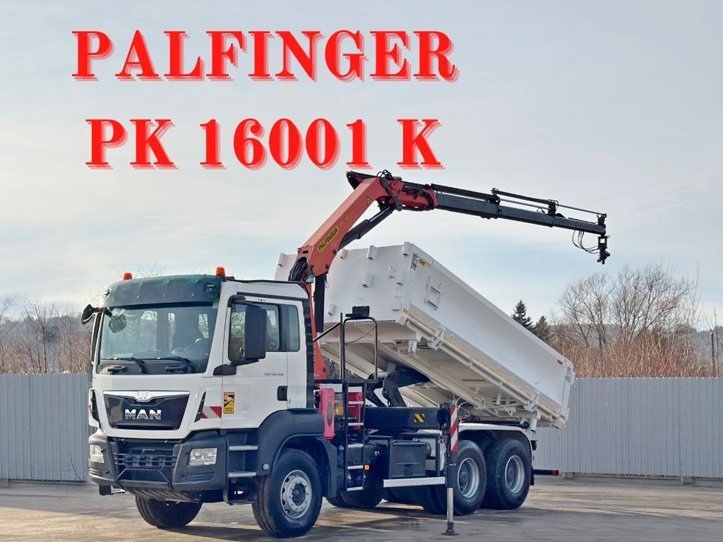 MAN TGS 26.400 * PALFINGER PK 16001 K + FUNK * 6x4 - Вантажівка з маніпулятором: фото 1 MAN TGS 26.400 * PALFINGER PK 16001 K + FUNK * 6x4 - Вантажівка з маніпулятором: фото 1