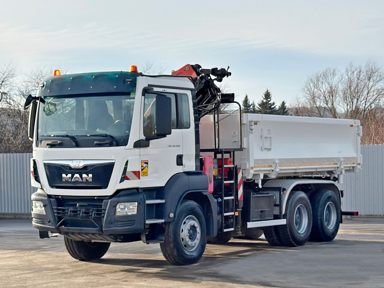 MAN TGS 26.400 * PALFINGER PK 16001 K + FUNK * 6x4 - Самоскид вантажівка, Вантажівка з маніпулятором: фото 4 MAN TGS 26.400 * PALFINGER PK 16001 K + FUNK * 6x4 - Самоскид вантажівка, Вантажівка з маніпулятором: фото 4