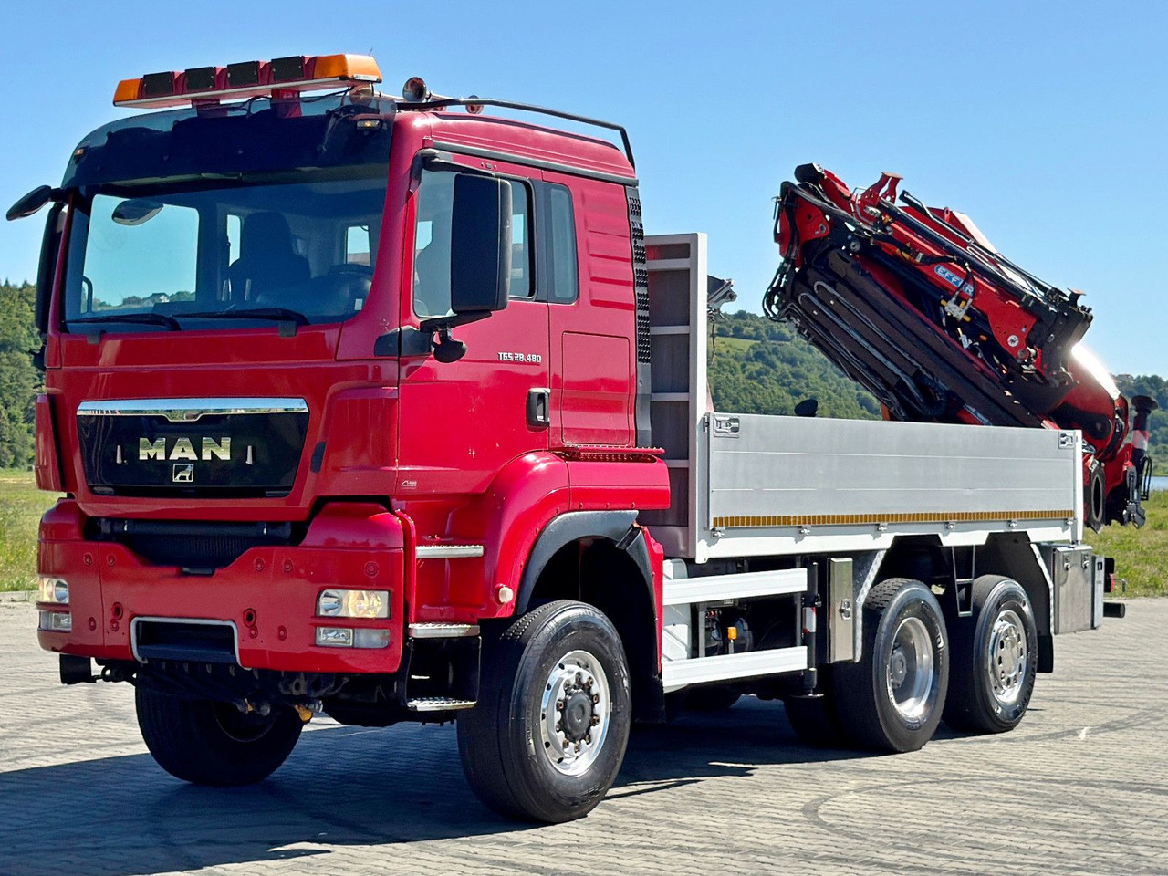 MAN TGS 28.480 * EFFER 255/5S + JIB 3S + FUNK * TOP - Вантажівка з маніпулятором: фото 3 MAN TGS 28.480 * EFFER 255/5S + JIB 3S + FUNK * TOP - Вантажівка з маніпулятором: фото 3