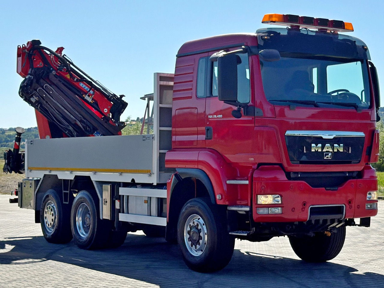 MAN TGS 28.480 * EFFER 255/5S + JIB 3S + FUNK * TOP - Вантажівка з маніпулятором: фото 3 MAN TGS 28.480 * EFFER 255/5S + JIB 3S + FUNK * TOP - Вантажівка з маніпулятором: фото 3