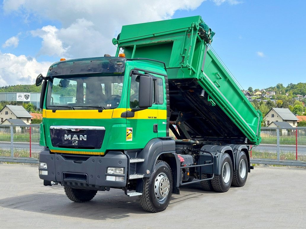 MAN TGS 33.360 * KIPPER 5,10 m / 6x4 * TOPZUSTAND - Самоскид вантажівка, Вантажівка з маніпулятором: фото 1 MAN TGS 33.360 * KIPPER 5,10 m / 6x4 * TOPZUSTAND - Самоскид вантажівка, Вантажівка з маніпулятором: фото 1