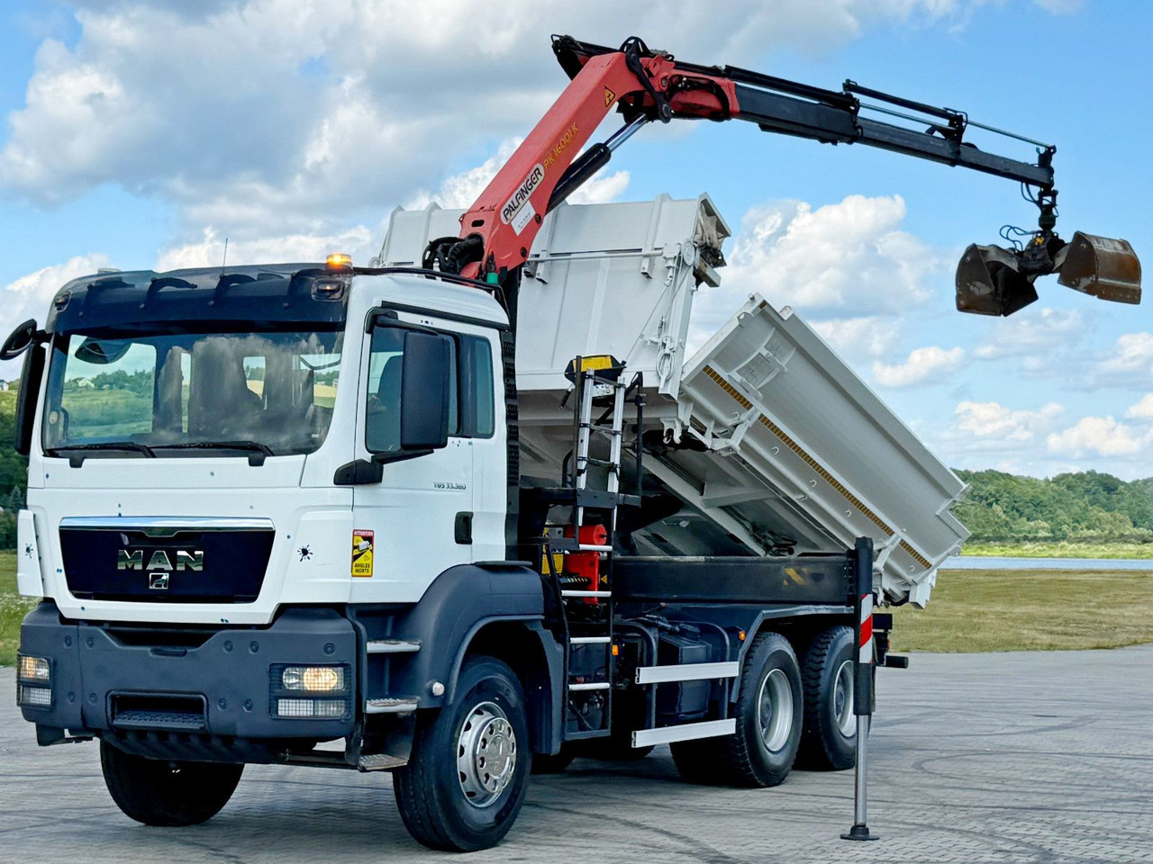 MAN TGS 33.360 * PK 16001 - KB + FUNK * 6x4 - Вантажівка з маніпулятором: фото 3 MAN TGS 33.360 * PK 16001 - KB + FUNK * 6x4 - Вантажівка з маніпулятором: фото 3