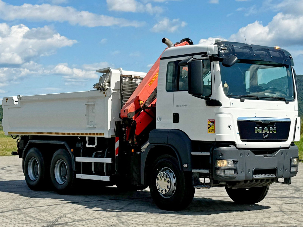 MAN TGS 33.360 * PK 16001 - KB + FUNK * 6x4 - Вантажівка з маніпулятором: фото 4 MAN TGS 33.360 * PK 16001 - KB + FUNK * 6x4 - Вантажівка з маніпулятором: фото 4