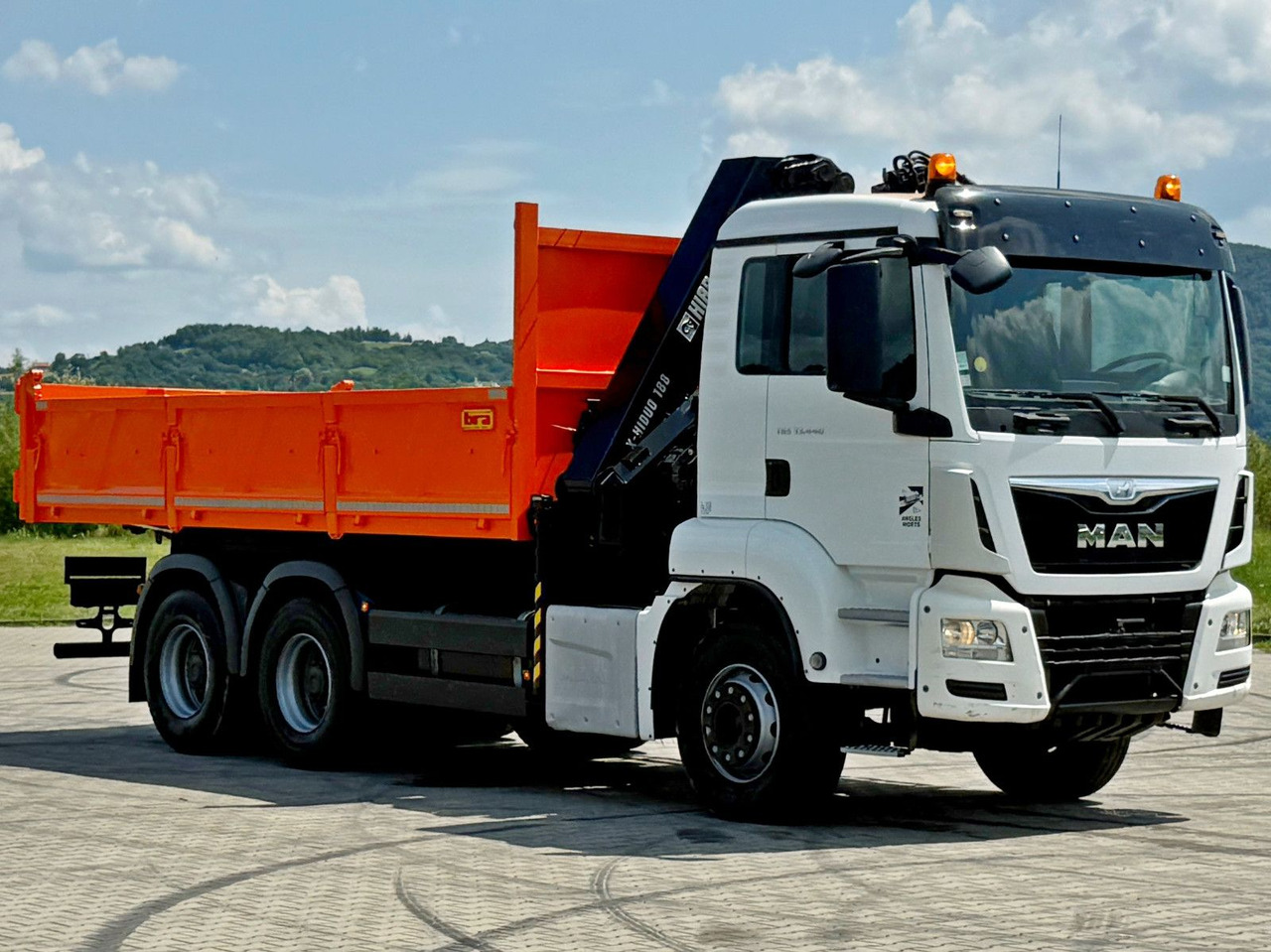 MAN TGS 33.440 * HIAB X-HIDUO 188 E-5 + FUNK * 6x4 - Самоскид вантажівка, Вантажівка з маніпулятором: фото 3 MAN TGS 33.440 * HIAB X-HIDUO 188 E-5 + FUNK * 6x4 - Самоскид вантажівка, Вантажівка з маніпулятором: фото 3