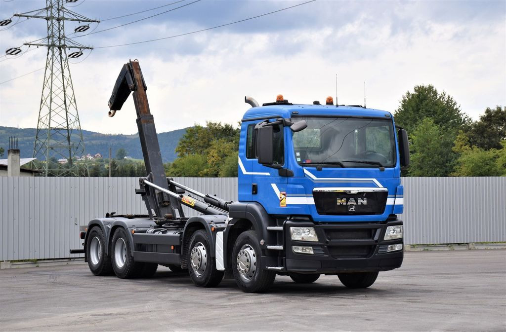 MAN TGS 35.400 Abrollkipper *8x4* Top Zustand! - Гаковий мультиліфт вантажівка: фото 2 MAN TGS 35.400 Abrollkipper *8x4* Top Zustand! - Гаковий мультиліфт вантажівка: фото 2