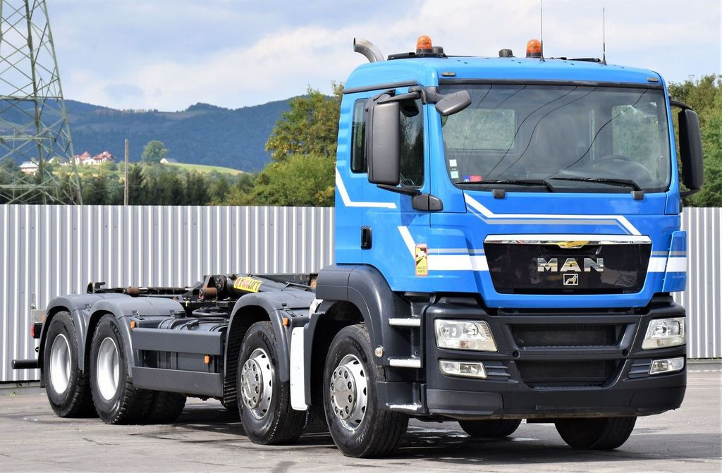 MAN TGS 35.400 Abrollkipper *8x4* Top Zustand! - Гаковий мультиліфт вантажівка: фото 3 MAN TGS 35.400 Abrollkipper *8x4* Top Zustand! - Гаковий мультиліфт вантажівка: фото 3