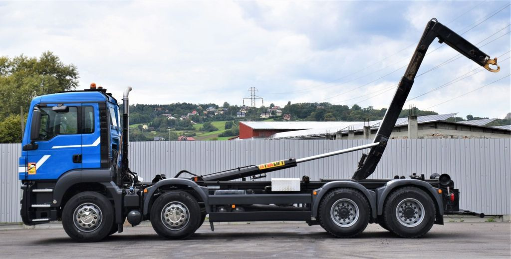 MAN TGS 35.400 Abrollkipper *8x4* Top Zustand! - Гаковий мультиліфт вантажівка: фото 5 MAN TGS 35.400 Abrollkipper *8x4* Top Zustand! - Гаковий мультиліфт вантажівка: фото 5