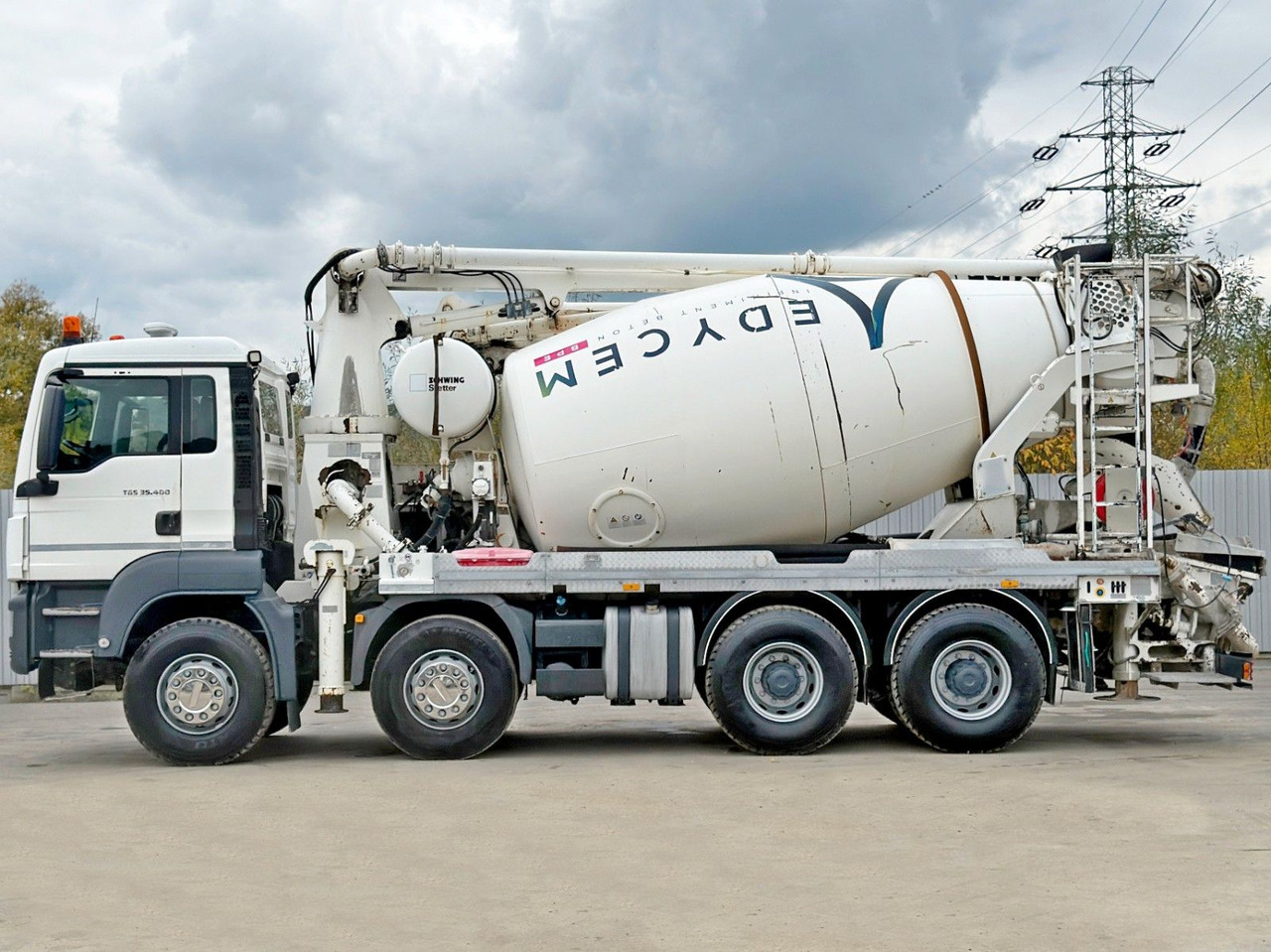 MAN TGS 35.400 BETONPUMPE * 8x4 / TOPZUSTAND - Автобетононасос: фото 4 MAN TGS 35.400 BETONPUMPE * 8x4 / TOPZUSTAND - Автобетононасос: фото 4