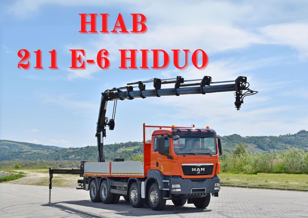 MAN TGS 35.440 * HIAB 211 E-6 HIDUO +FUNK / 8x4 MAN TGS 35.440 * HIAB 211 E-6 HIDUO +FUNK / 8x4 - Вантажівка з маніпулятором, Бортова вантажівка/ Платформа: фото 1 MAN TGS 35.440 * HIAB 211 E-6 HIDUO +FUNK / 8x4 MAN TGS 35.440 * HIAB 211 E-6 HIDUO +FUNK / 8x4 - Вантажівка з маніпулятором, Бортова вантажівка/ Платформа: фото 1
