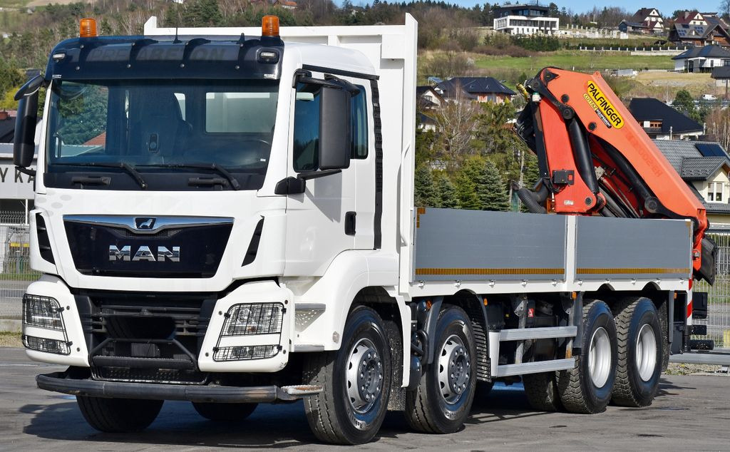 MAN TGS 35.500 * PK 22002 - EH C + FUNK * 8x4 * TOP MAN TGS 35.500 * PK 22002 - EH C + FUNK * 8x4 * TOP - Вантажівка з маніпулятором, Бортова вантажівка/ Платформа: фото 4 MAN TGS 35.500 * PK 22002 - EH C + FUNK * 8x4 * TOP MAN TGS 35.500 * PK 22002 - EH C + FUNK * 8x4 * TOP - Вантажівка з маніпулятором, Бортова вантажівка/ Платформа: фото 4