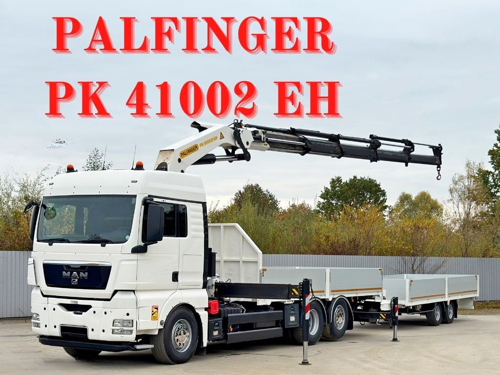 MAN TGX 26.440 * PK 41002-EH + FUNK + Anhänger*TOP - Вантажівка з маніпулятором: фото 1 MAN TGX 26.440 * PK 41002-EH + FUNK + Anhänger*TOP - Вантажівка з маніпулятором: фото 1