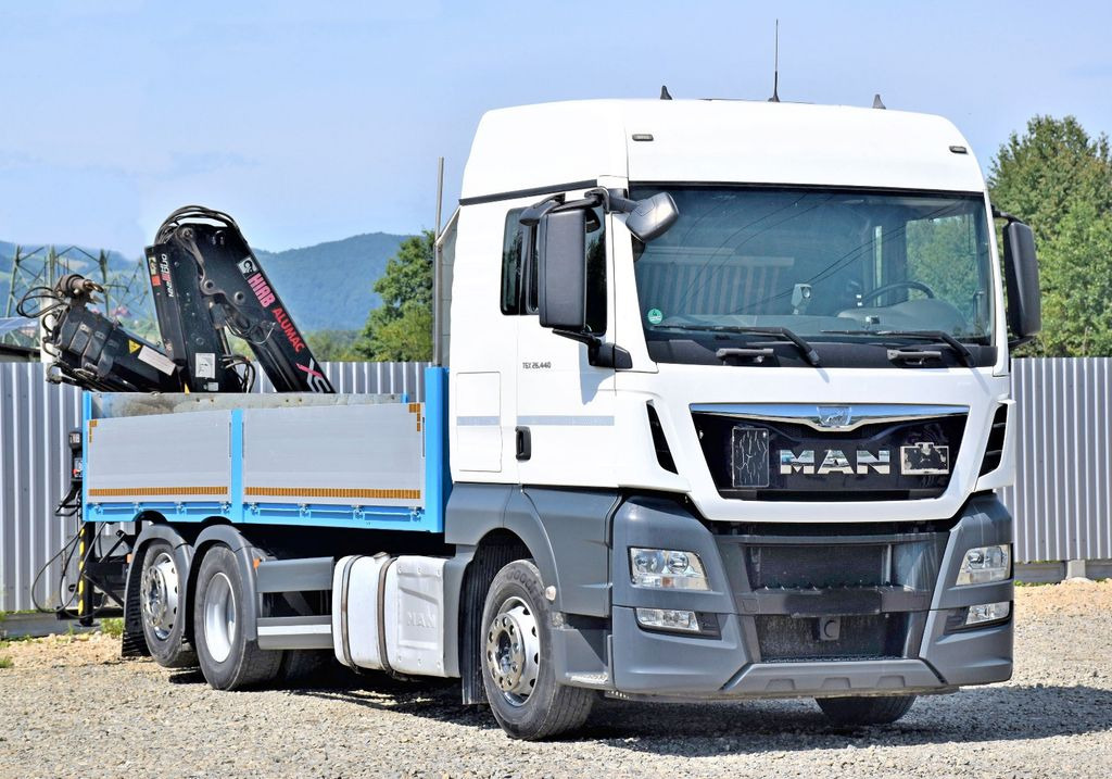MAN TGX 26.440 Pritsche 6,20 m+HIAB 122 HIDUO/FUNK - Вантажівка з маніпулятором: фото 4 MAN TGX 26.440 Pritsche 6,20 m+HIAB 122 HIDUO/FUNK - Вантажівка з маніпулятором: фото 4