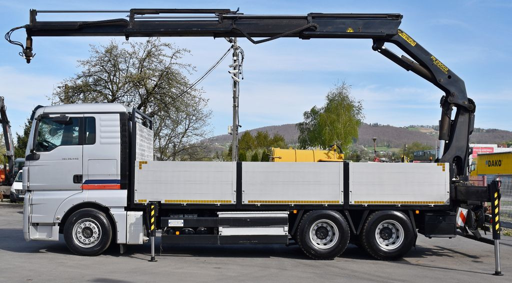 MAN TGX 26.440 Pritsche 6,40 m* PK 29002+FUNK *6x4 MAN TGX 26.440 Pritsche 6,40 m* PK 29002+FUNK *6x4 - Вантажівка з маніпулятором: фото 5 MAN TGX 26.440 Pritsche 6,40 m* PK 29002+FUNK *6x4 MAN TGX 26.440 Pritsche 6,40 m* PK 29002+FUNK *6x4 - Вантажівка з маніпулятором: фото 5