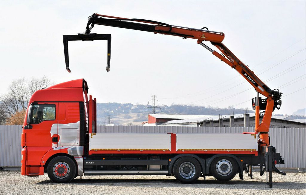 MAN TGX 26.440 Pritsche 6,60 m*TEREX 135.2-A11 MAN TGX 26.440 Pritsche 6,60 m*TEREX 135.2-A11 - Вантажівка з маніпулятором: фото 5 MAN TGX 26.440 Pritsche 6,60 m*TEREX 135.2-A11 MAN TGX 26.440 Pritsche 6,60 m*TEREX 135.2-A11 - Вантажівка з маніпулятором: фото 5