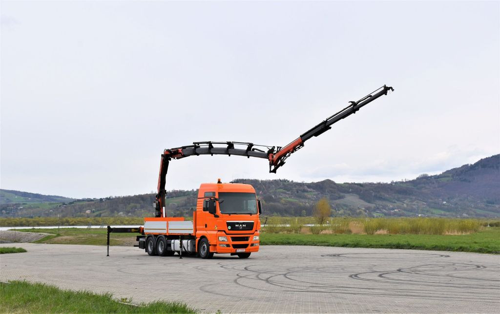 MAN TGX 28.540 * PK29002 + JIB PJ060/FUNK! - Вантажівка з маніпулятором, Бортова вантажівка/ Платформа: фото 2 MAN TGX 28.540 * PK29002 + JIB PJ060/FUNK! - Вантажівка з маніпулятором, Бортова вантажівка/ Платформа: фото 2