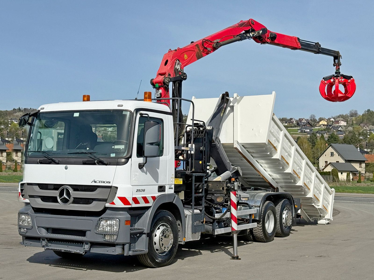 Mercedes-Benz ACTROS 2536 * Abrollkipper + EPSILON Q150Z82 - Гаковий мультиліфт вантажівка: фото 2 Mercedes-Benz ACTROS 2536 * Abrollkipper + EPSILON Q150Z82 - Гаковий мультиліфт вантажівка: фото 2