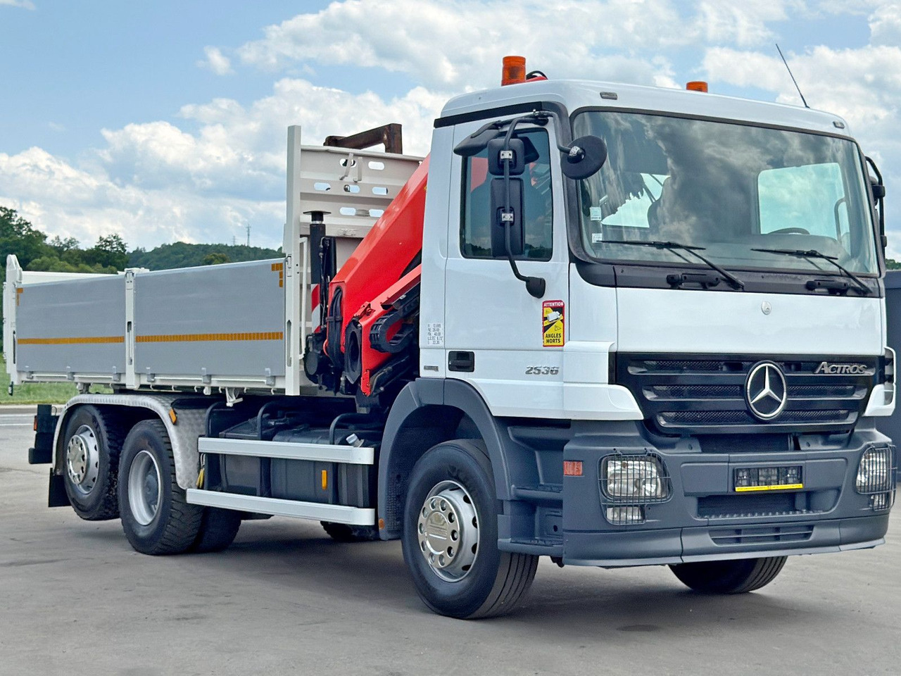 Mercedes-Benz ACTROS 2536* KIPPER 5,30m * PK 15500 + FUNK* TOP - Самоскид вантажівка, Вантажівка з маніпулятором: фото 4 Mercedes-Benz ACTROS 2536* KIPPER 5,30m * PK 15500 + FUNK* TOP - Самоскид вантажівка, Вантажівка з маніпулятором: фото 4