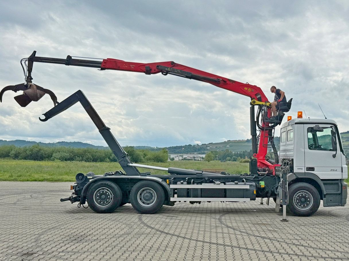 Mercedes-Benz ACTROS 2541 * ABROLLKIPPER * EPSILON E140Z81*TOP - Гаковий мультиліфт вантажівка, Вантажівка з маніпулятором: фото 5 Mercedes-Benz ACTROS 2541 * ABROLLKIPPER * EPSILON E140Z81*TOP - Гаковий мультиліфт вантажівка, Вантажівка з маніпулятором: фото 5