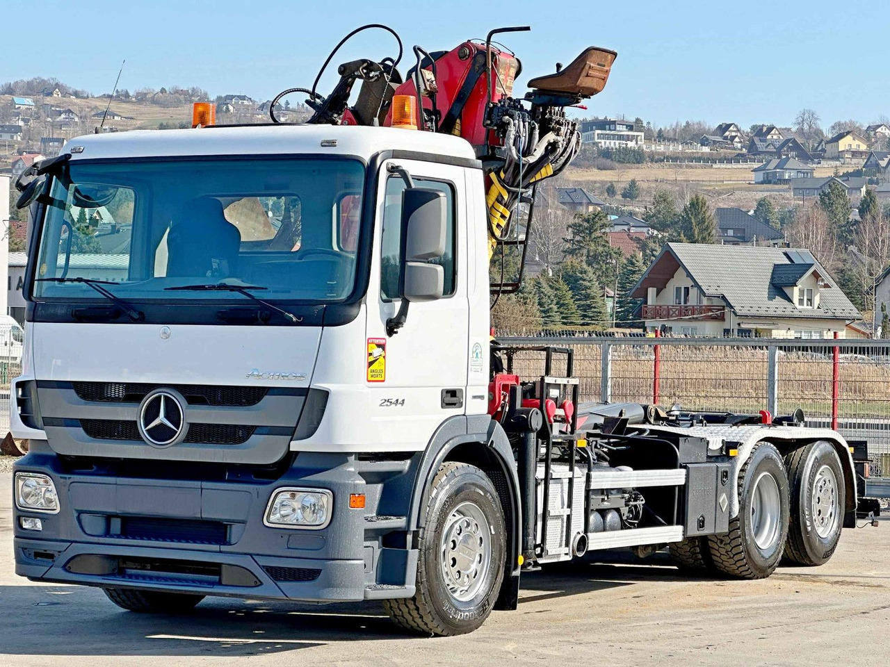 Mercedes-Benz ACTROS 2544 * ABROLLKIPPER * LHO L190Z(78) * TOP - Гаковий мультиліфт вантажівка, Вантажівка з маніпулятором: фото 4 Mercedes-Benz ACTROS 2544 * ABROLLKIPPER * LHO L190Z(78) * TOP - Гаковий мультиліфт вантажівка, Вантажівка з маніпулятором: фото 4