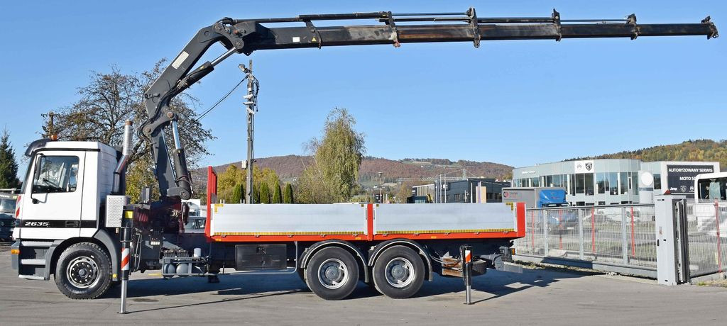 Mercedes-Benz ACTROS 2635 Pritsche 6,40m + HIAB 400 E-5 + FUNK - Вантажівка з маніпулятором: фото 5 Mercedes-Benz ACTROS 2635 Pritsche 6,40m + HIAB 400 E-5 + FUNK - Вантажівка з маніпулятором: фото 5