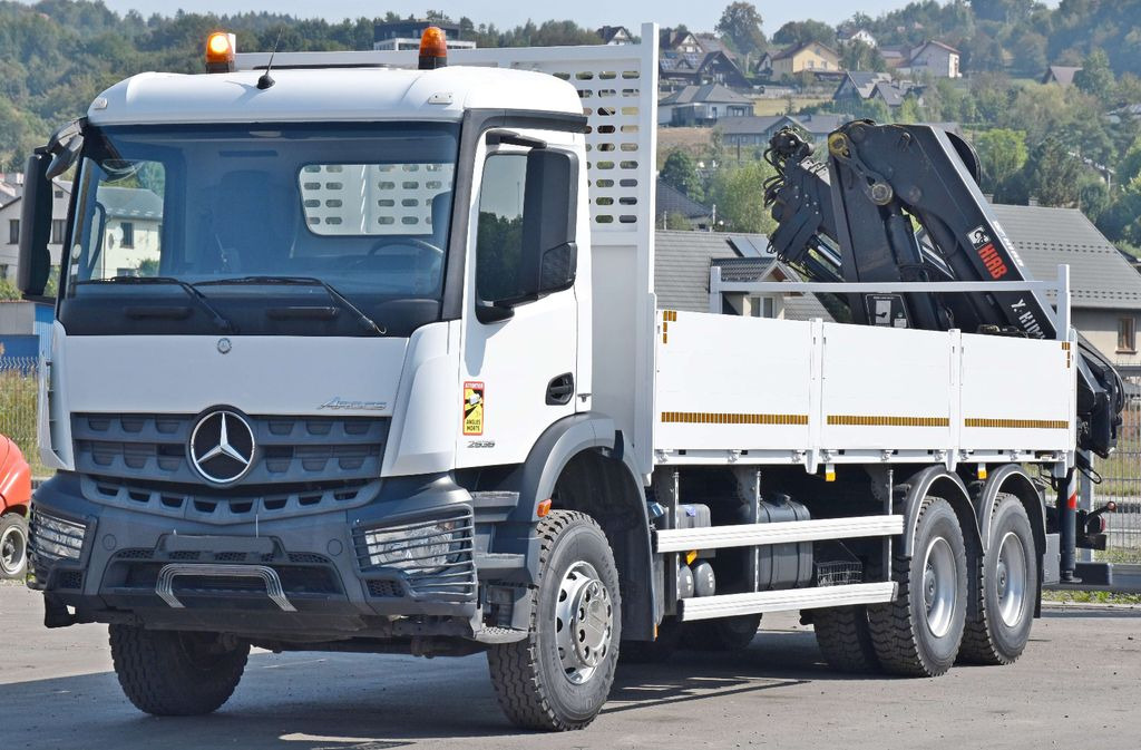 Mercedes-Benz ACTROS 2636 *HIAB X-HIDUO 188 ES-4/FUNK + * 6x4 - Вантажівка з маніпулятором, Бортова вантажівка/ Платформа: фото 3 Mercedes-Benz ACTROS 2636 *HIAB X-HIDUO 188 ES-4/FUNK + * 6x4 - Вантажівка з маніпулятором, Бортова вантажівка/ Платформа: фото 3