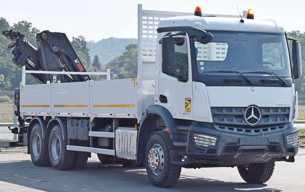 Mercedes-Benz ACTROS 2636 *HIAB X-HIDUO 188 ES-4/FUNK + * 6x4 - Вантажівка з маніпулятором, Бортова вантажівка/ Платформа: фото 4 Mercedes-Benz ACTROS 2636 *HIAB X-HIDUO 188 ES-4/FUNK + * 6x4 - Вантажівка з маніпулятором, Бортова вантажівка/ Платформа: фото 4