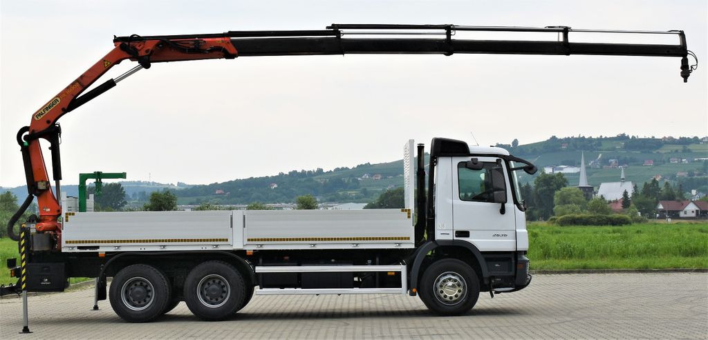 Mercedes-Benz ACTROS 2636 * PK 16002 C + FUNK/6x4 - Вантажівка з маніпулятором, Бортова вантажівка/ Платформа: фото 5 Mercedes-Benz ACTROS 2636 * PK 16002 C + FUNK/6x4 - Вантажівка з маніпулятором, Бортова вантажівка/ Платформа: фото 5