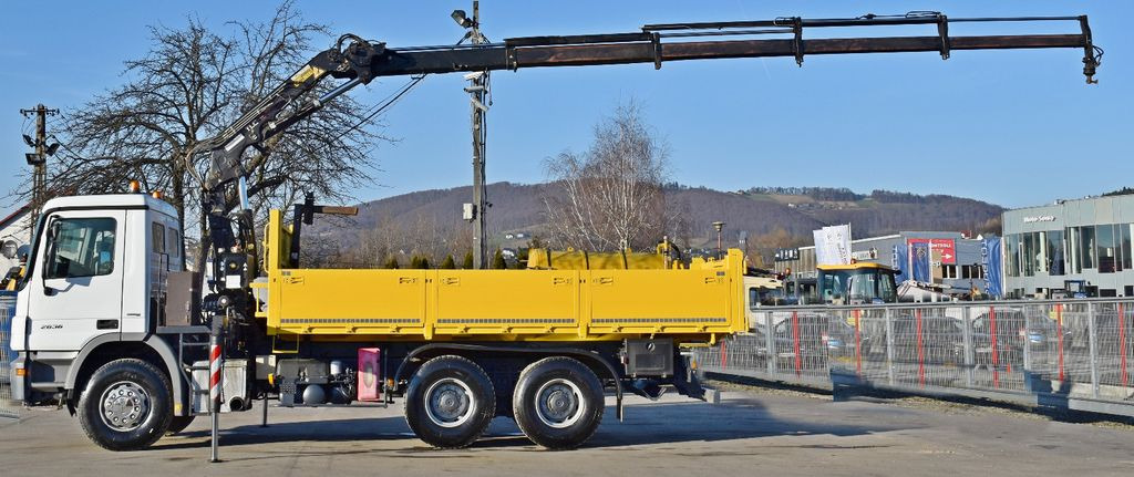 Mercedes-Benz ACTROS 2636 * TEREX 165.2E - A4 + FUNK/6x4 - Вантажівка з маніпулятором, Самоскид вантажівка: фото 5 Mercedes-Benz ACTROS 2636 * TEREX 165.2E - A4 + FUNK/6x4 - Вантажівка з маніпулятором, Самоскид вантажівка: фото 5
