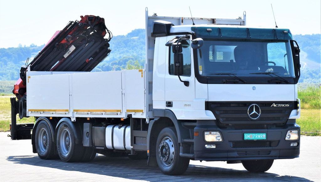 Mercedes-Benz ACTROS 2641 * PK 29002 +JIB PJ060/FUNK* 6x4 Mercedes-Benz ACTROS 2641 * PK 29002 +JIB PJ060/FUNK* 6x4 - Вантажівка з маніпулятором, Бортова вантажівка/ Платформа: фото 3 Mercedes-Benz ACTROS 2641 * PK 29002 +JIB PJ060/FUNK* 6x4 Mercedes-Benz ACTROS 2641 * PK 29002 +JIB PJ060/FUNK* 6x4 - Вантажівка з маніпулятором, Бортова вантажівка/ Платформа: фото 3