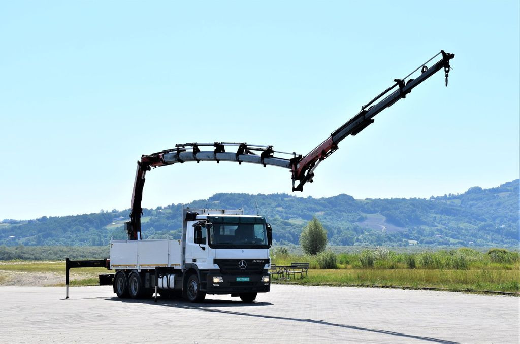 Mercedes-Benz ACTROS 2641 * PK 29002 +JIB PJ060/FUNK* 6x4 Mercedes-Benz ACTROS 2641 * PK 29002 +JIB PJ060/FUNK* 6x4 - Вантажівка з маніпулятором, Бортова вантажівка/ Платформа: фото 1 Mercedes-Benz ACTROS 2641 * PK 29002 +JIB PJ060/FUNK* 6x4 Mercedes-Benz ACTROS 2641 * PK 29002 +JIB PJ060/FUNK* 6x4 - Вантажівка з маніпулятором, Бортова вантажівка/ Платформа: фото 1