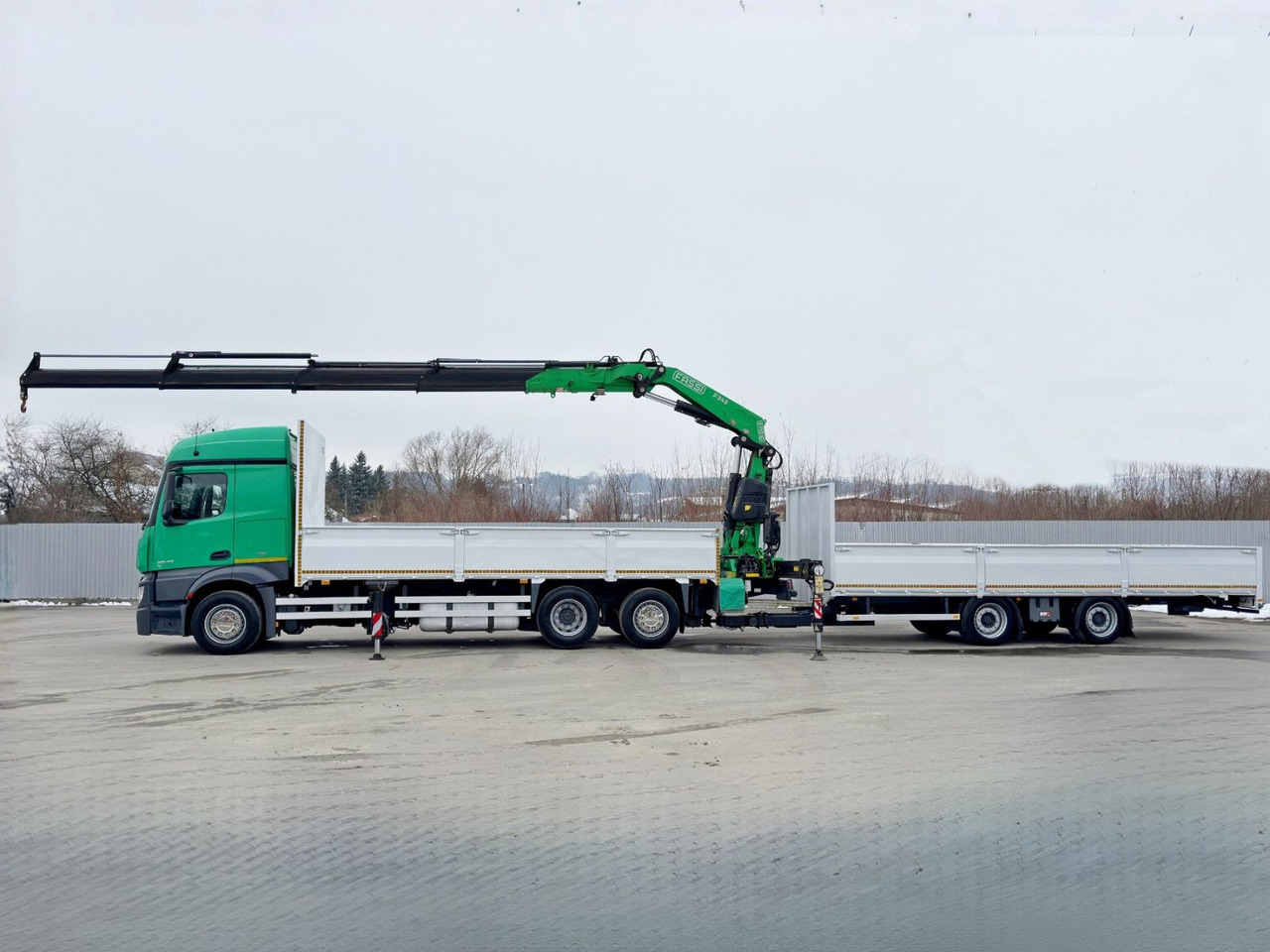 Mercedes-Benz ACTROS 2645 * FASSI F345.24 XE + FUNK + Anhänger - Вантажівка з маніпулятором: фото 5 Mercedes-Benz ACTROS 2645 * FASSI F345.24 XE + FUNK + Anhänger - Вантажівка з маніпулятором: фото 5