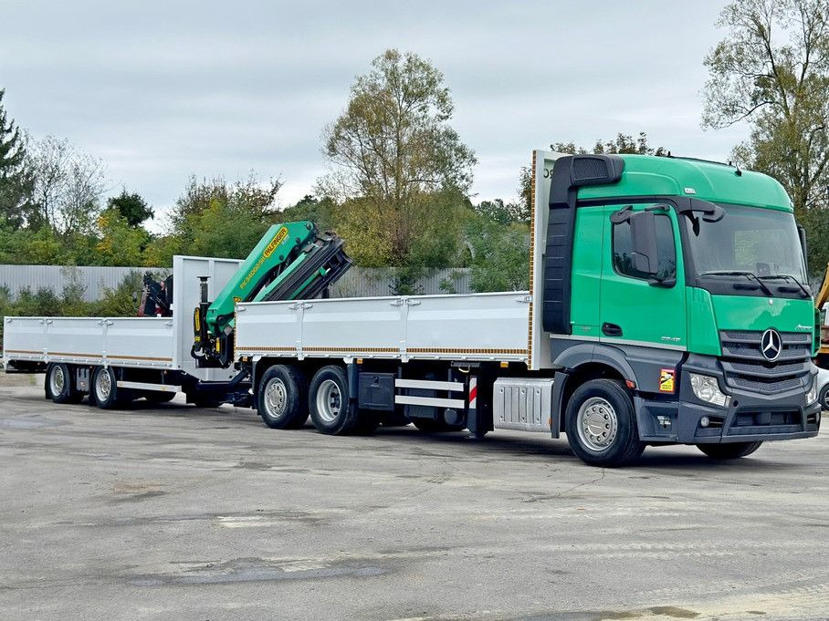 Mercedes-Benz ACTROS 2645* PK 34002 - SH C/FUNK+Anhänger* TOP - Вантажівка з маніпулятором: фото 4 Mercedes-Benz ACTROS 2645* PK 34002 - SH C/FUNK+Anhänger* TOP - Вантажівка з маніпулятором: фото 4