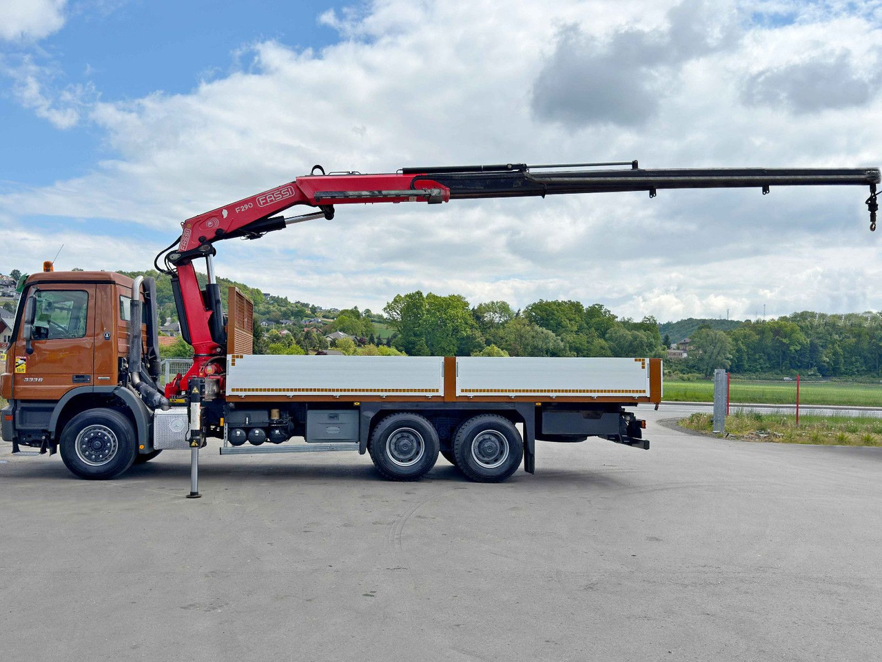 Mercedes-Benz ACTROS 3336 * FASSI F290A.22 + FUNK / 6x4 * TOP - Вантажівка з маніпулятором: фото 5 Mercedes-Benz ACTROS 3336 * FASSI F290A.22 + FUNK / 6x4 * TOP - Вантажівка з маніпулятором: фото 5
