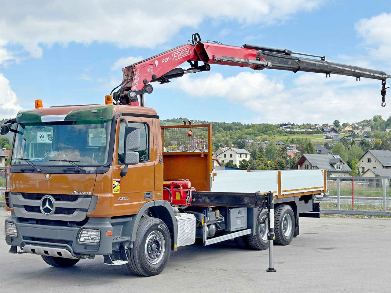 Mercedes-Benz ACTROS 3336 * FASSI F290A.22 + FUNK / 6x4 * TOP - Вантажівка з маніпулятором: фото 2 Mercedes-Benz ACTROS 3336 * FASSI F290A.22 + FUNK / 6x4 * TOP - Вантажівка з маніпулятором: фото 2