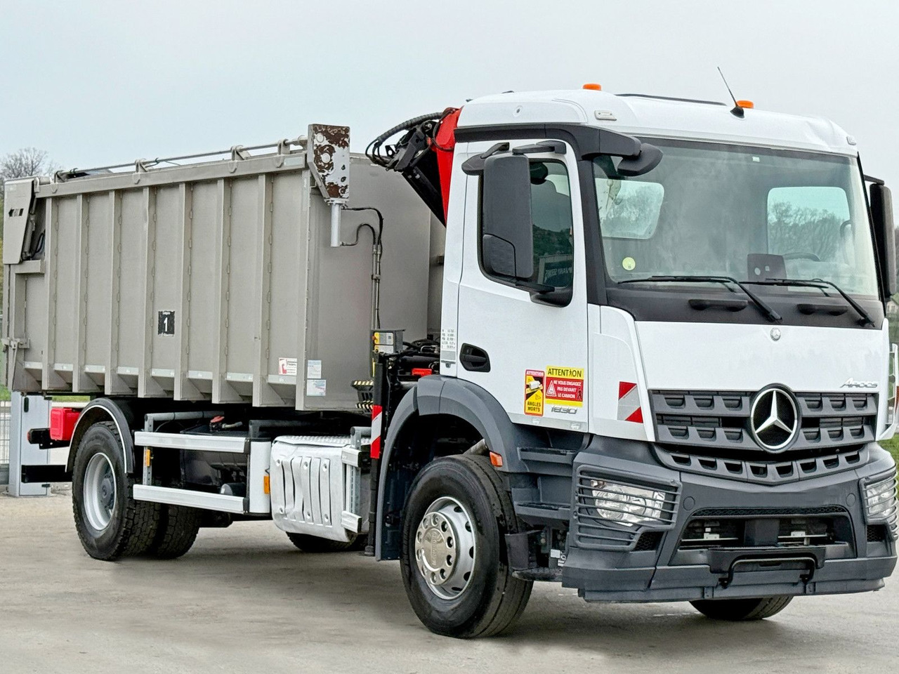 Mercedes-Benz AROCS 1830* KIPPER 5,00m * PK 7.501 SLD A + FUNK - Вантажівка з маніпулятором: фото 3 Mercedes-Benz AROCS 1830* KIPPER 5,00m * PK 7.501 SLD A + FUNK - Вантажівка з маніпулятором: фото 3